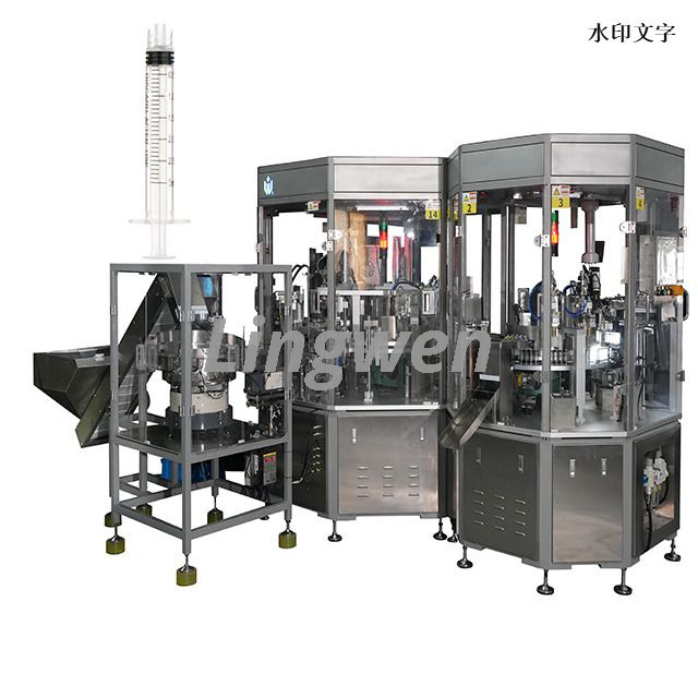 Lingwen Medical Device Luer Lock Plastic المحقنة